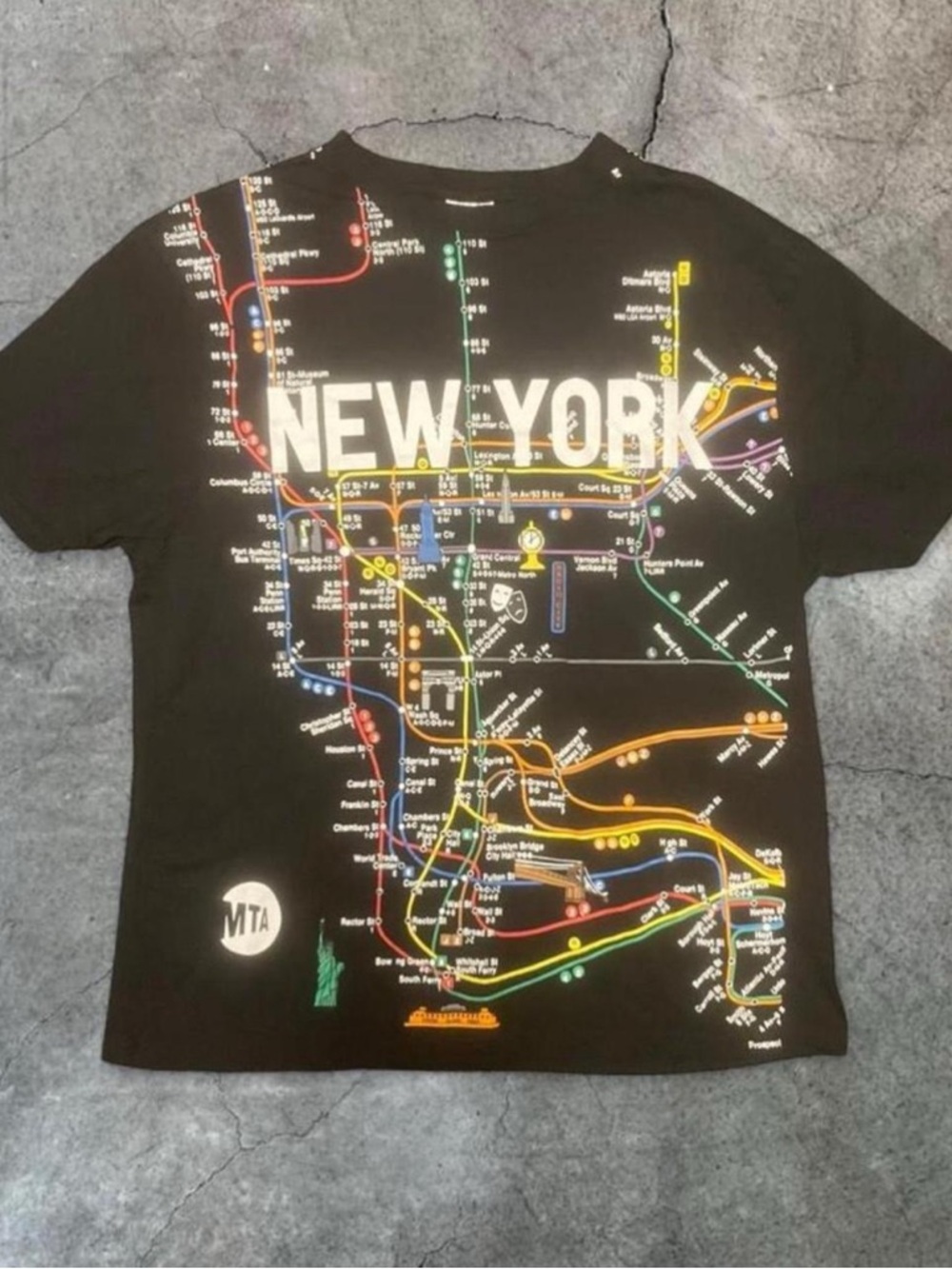 New York City Subway Map
Black T-Shirt